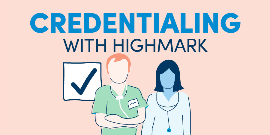 credentialing with highmark blue shield